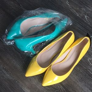 Enamel pumps